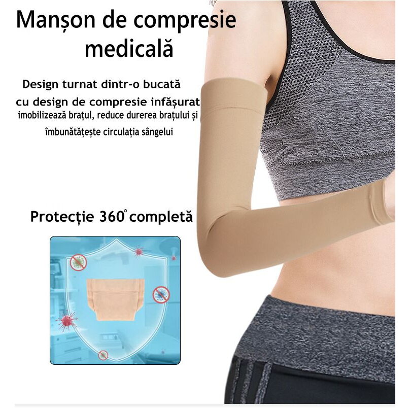 Manșon Compresiv Pressio | Clasa II (23-32 mmHg)