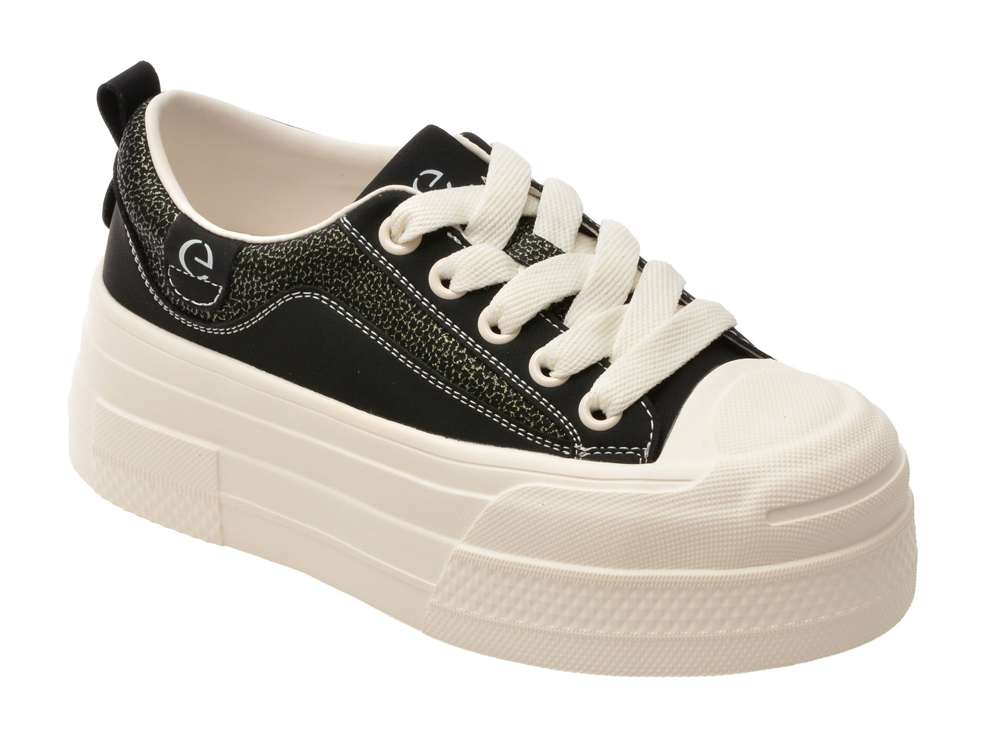 Pantofi Sport Epica Negri Piele Naturală