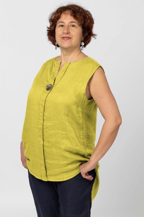 Bluza In Mustar Shopika | Stil Eleg