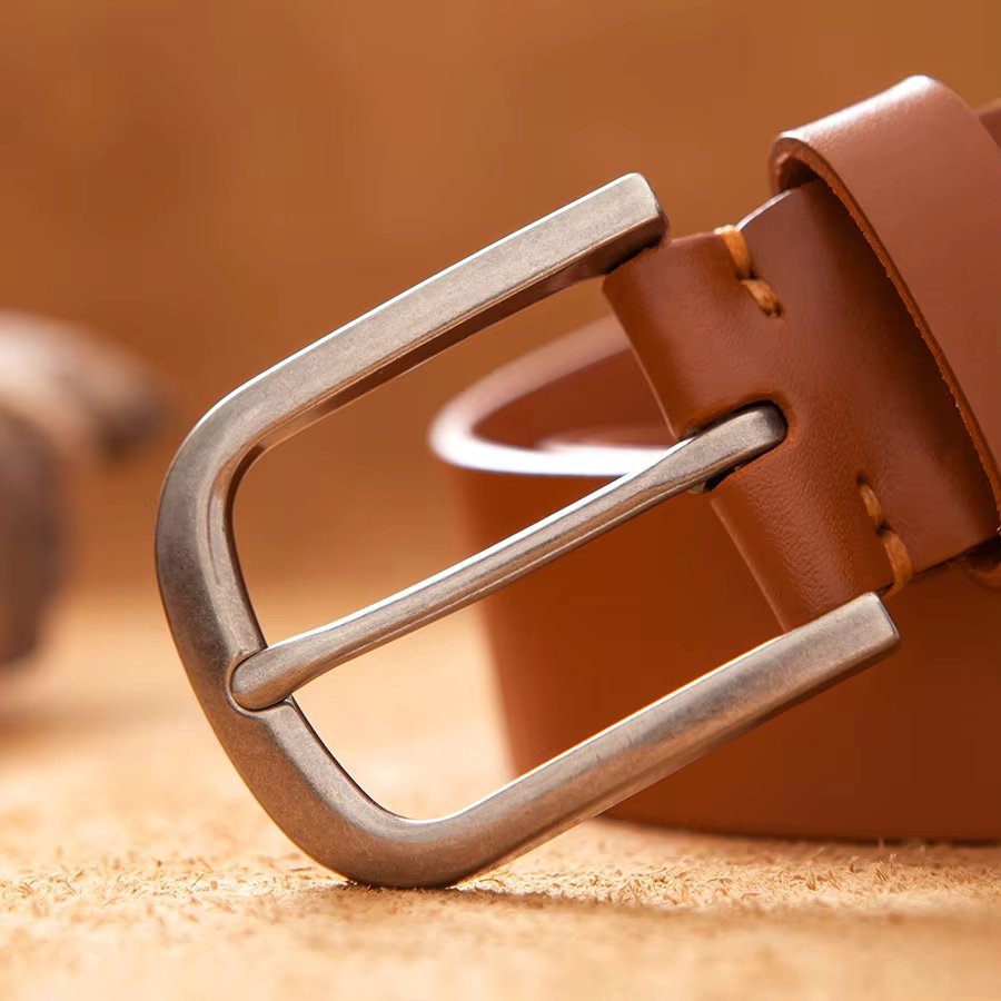 Curea Eleganta Barbati Delis Piele Naturala - imagine 2