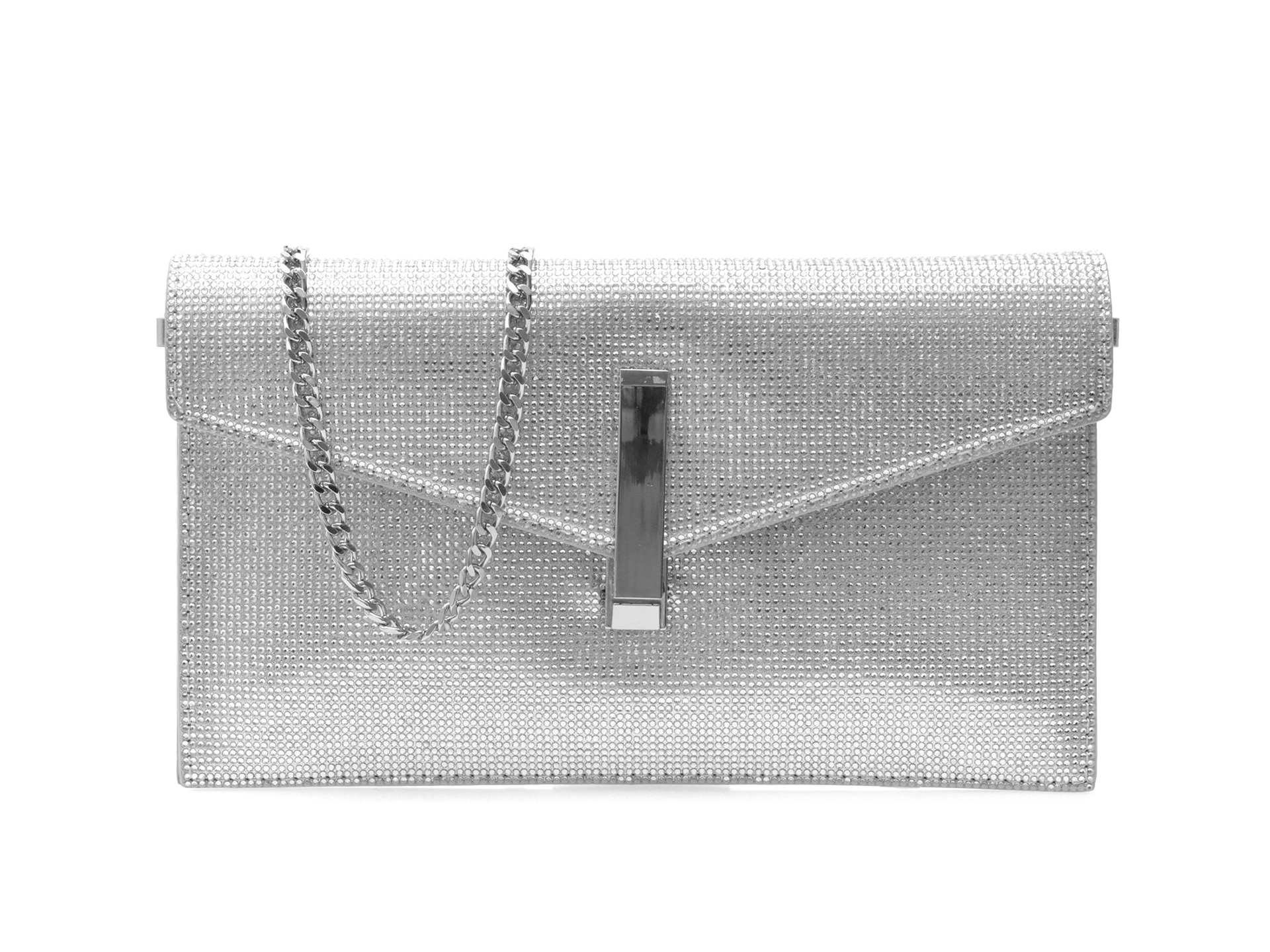Geanta Plic ALDO Argintie | Eleganta de Seara
