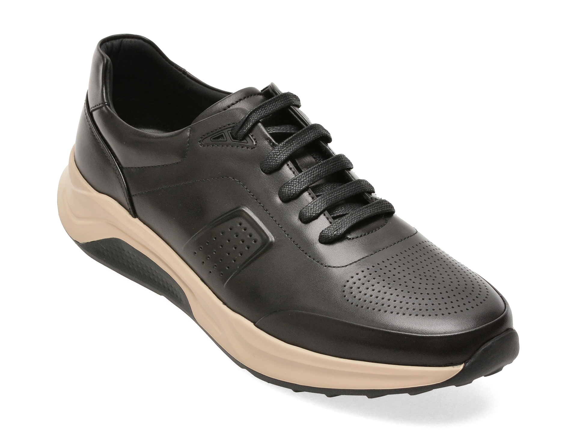 Pantofi Sport Epica Negri Piele Naturală