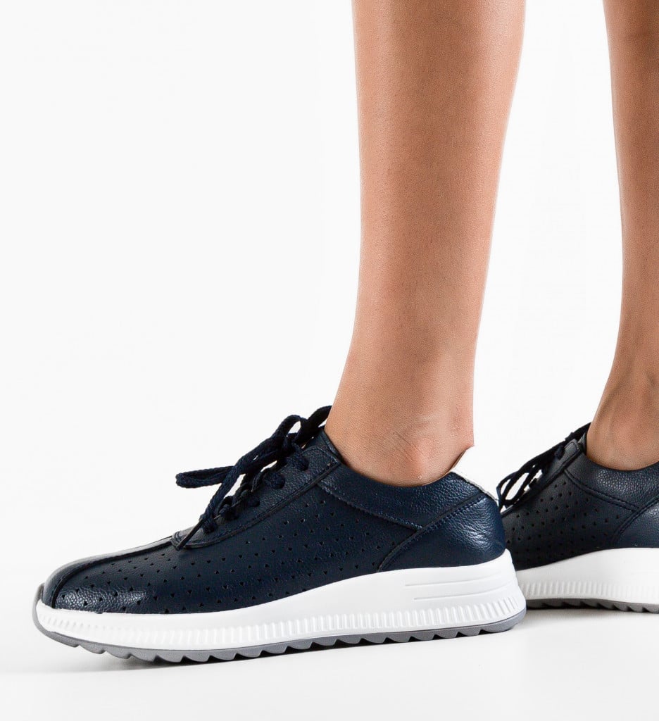 Pantofi Casual Kari Bleumarin - Confort și Stil - imagine 8