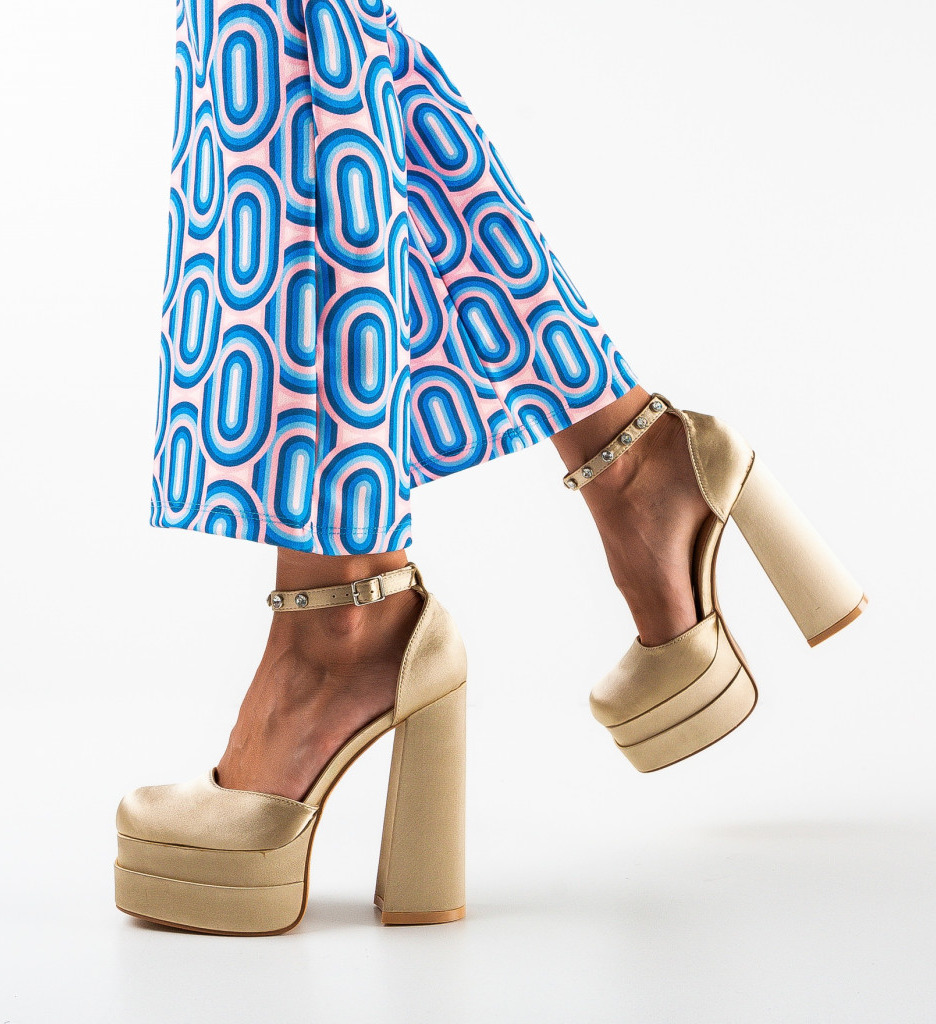 Pantofi Dama Vetyna Bej | Eleganță și Stil - imagine 3