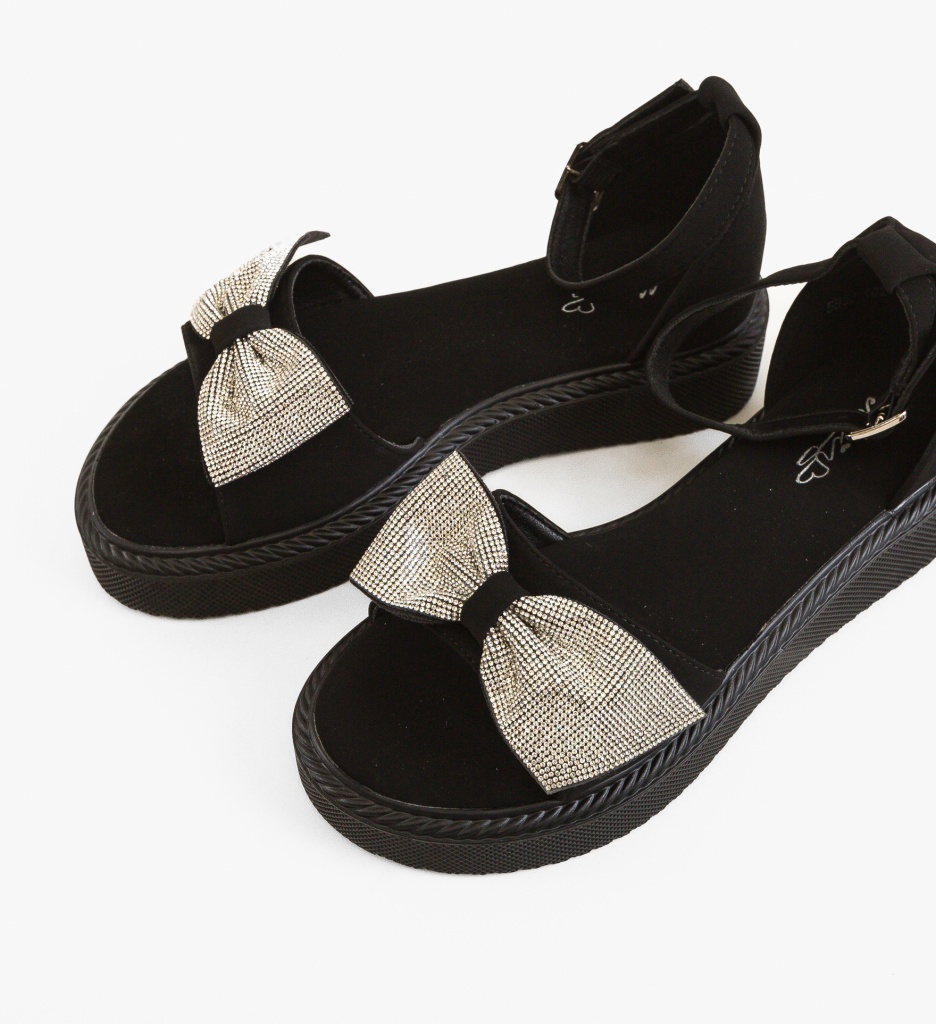 Sandale Dama Elegante Garyta Negre - imagine 5