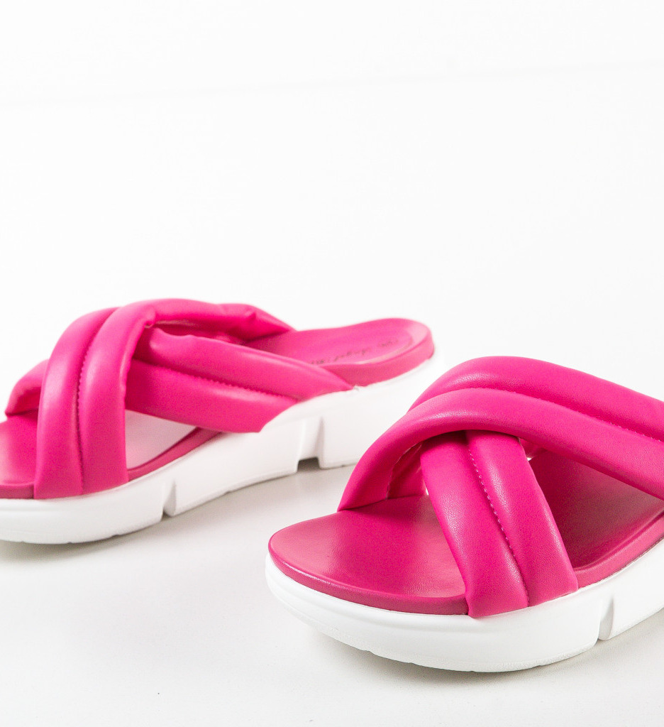 Papuci Viviene Fuchsia - Confort și Eleganță - imagine 6