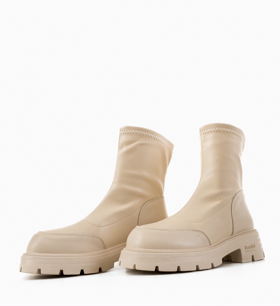 Ghete Merko Bej | Confort și Eleganță Premium - imagine 8