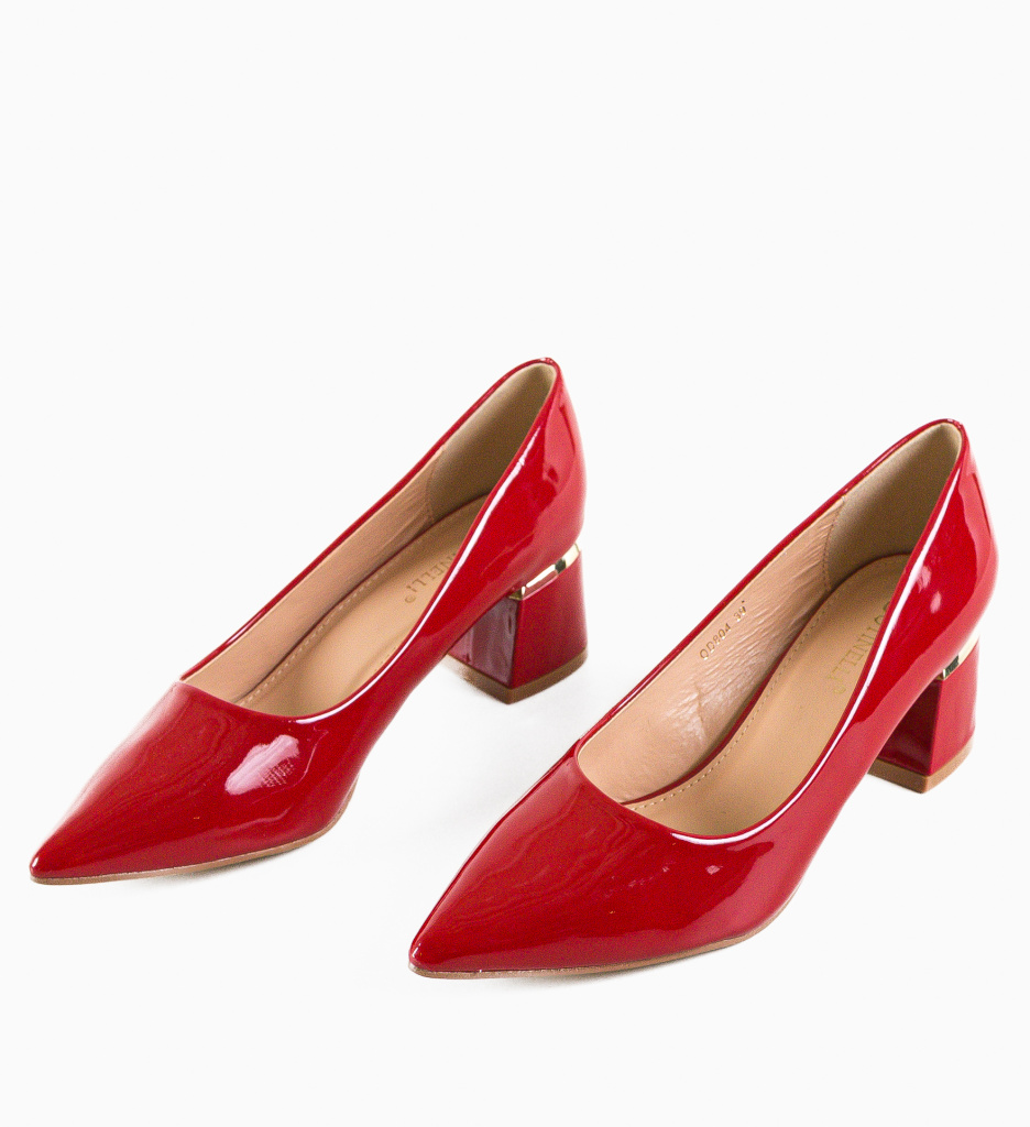 Pantofi Fedlimi Rosii - Eleganță și Stil - imagine 8