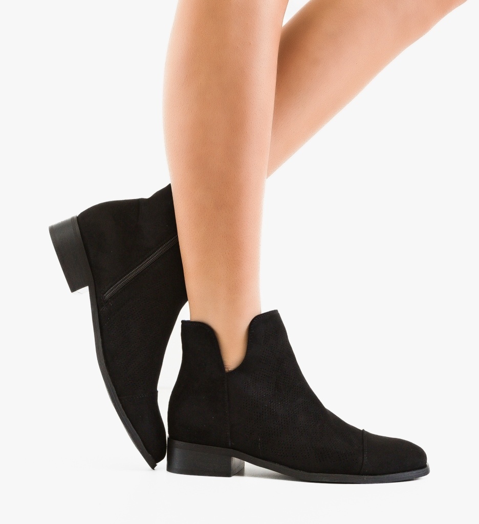 Ghete Dama Deiniel Negre | Eleganta si Confort - imagine 7