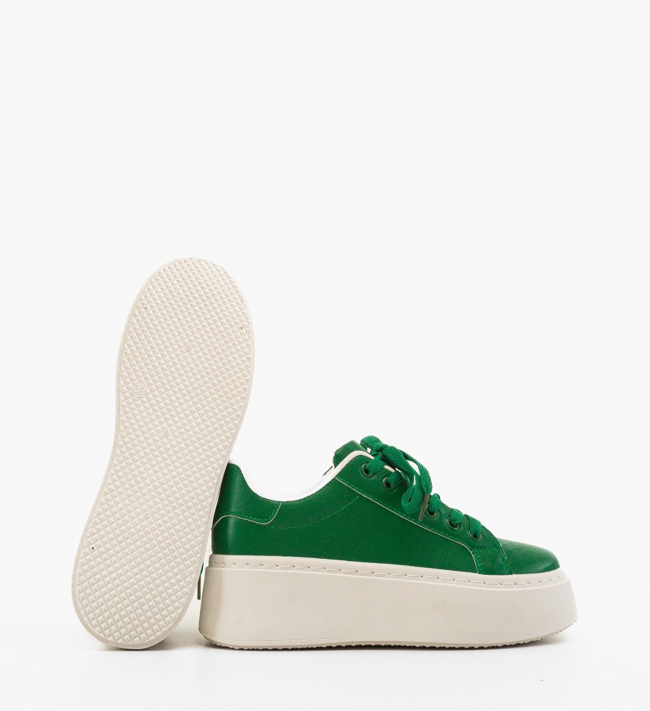 Sneakers Dama Verzi | Confort și Stil Urban - imagine 3