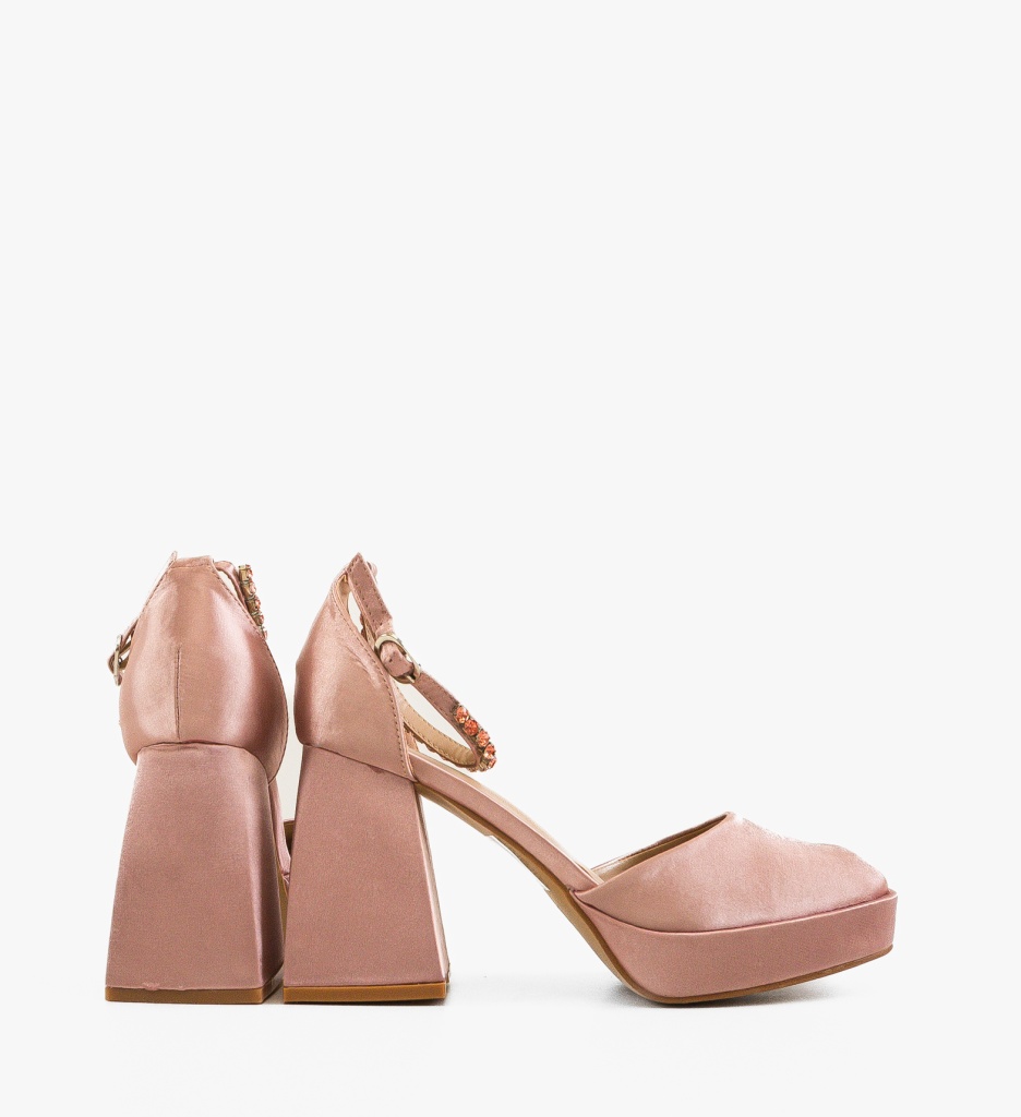 Pantofi Dama cu Toc Roz | Eleganță și Stil - imagine 5