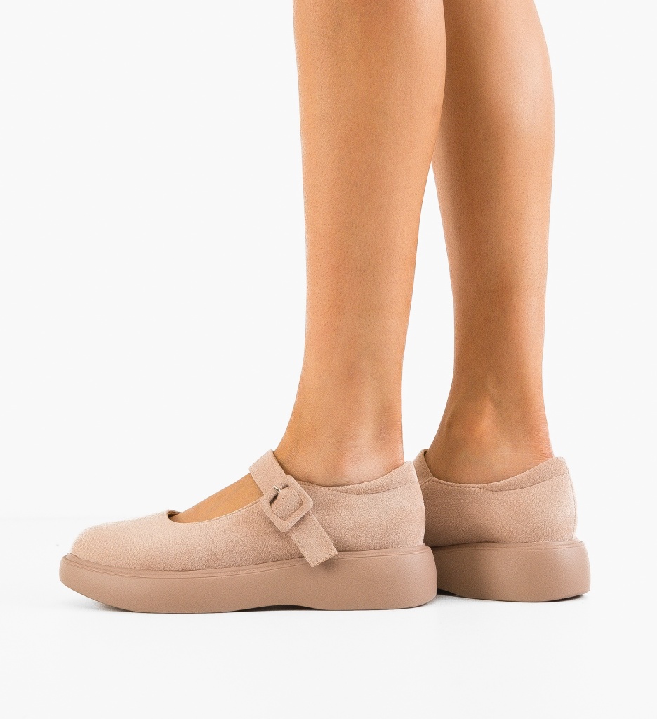 Pantofi Casual Eowin Bej | Confort Asigurat - imagine 2
