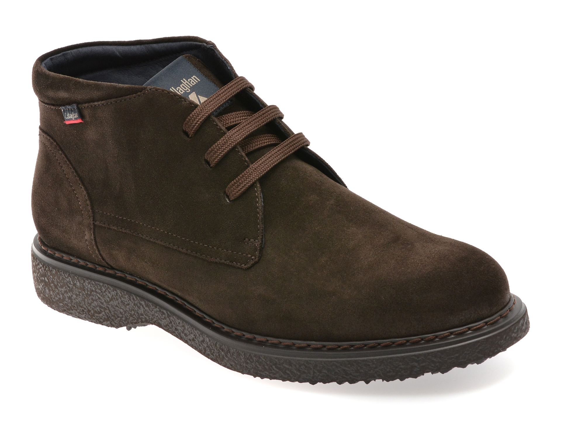 Ghete Callaghan Maro Piele Intoarsa Premium - imagine 1