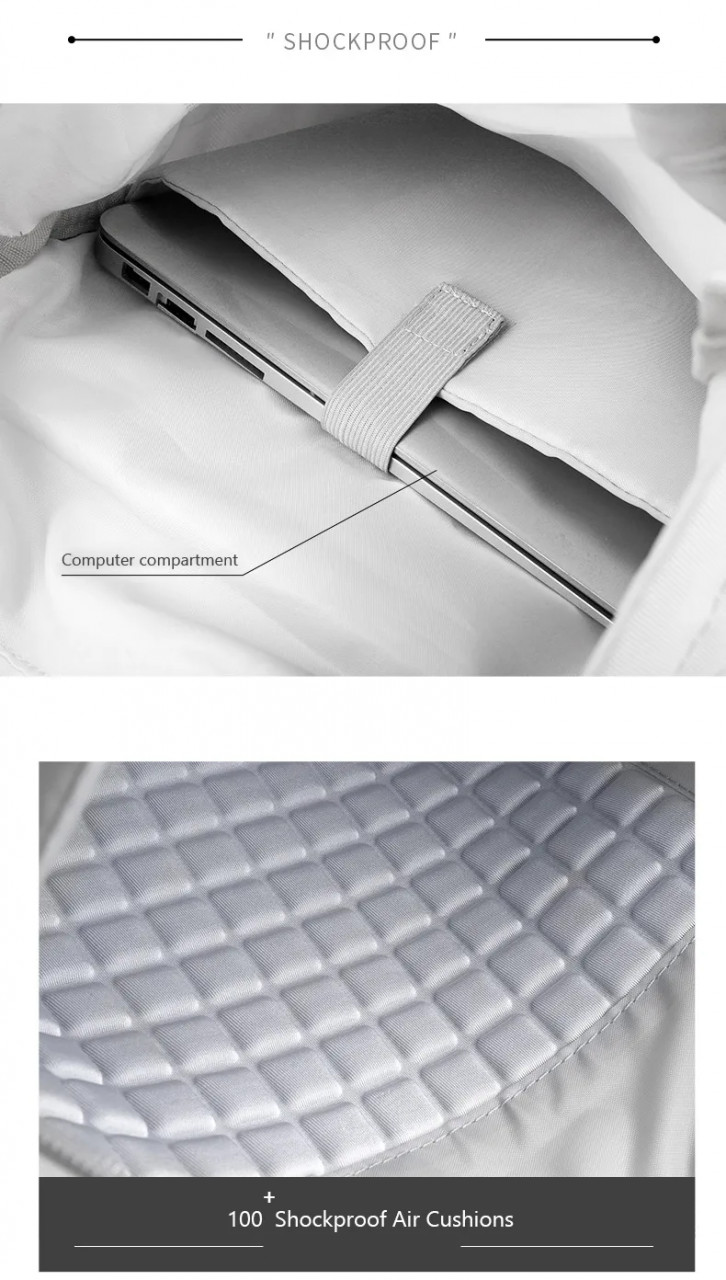 Rucsac Laptop Delis Sonnet GT2502, Gri - imagine 10