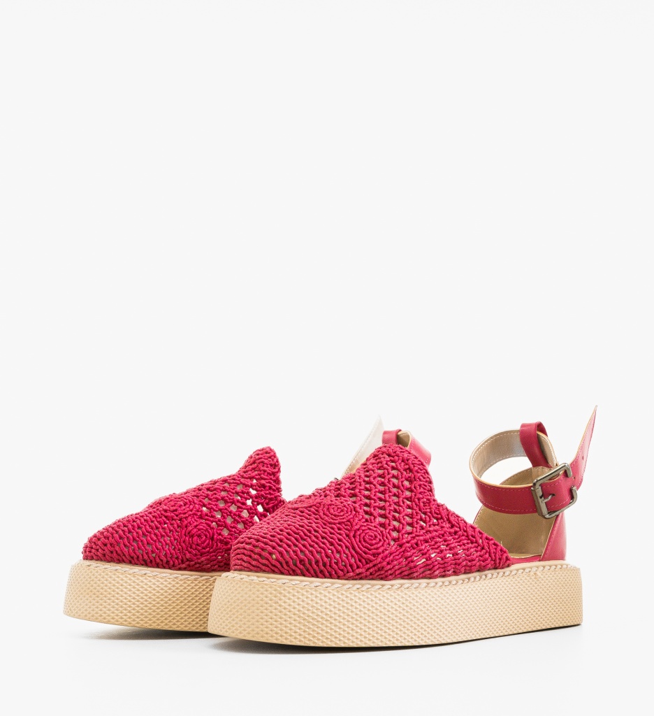 Pantofi Casual Rauros Fuchsia - Confort și Stil - imagine 3
