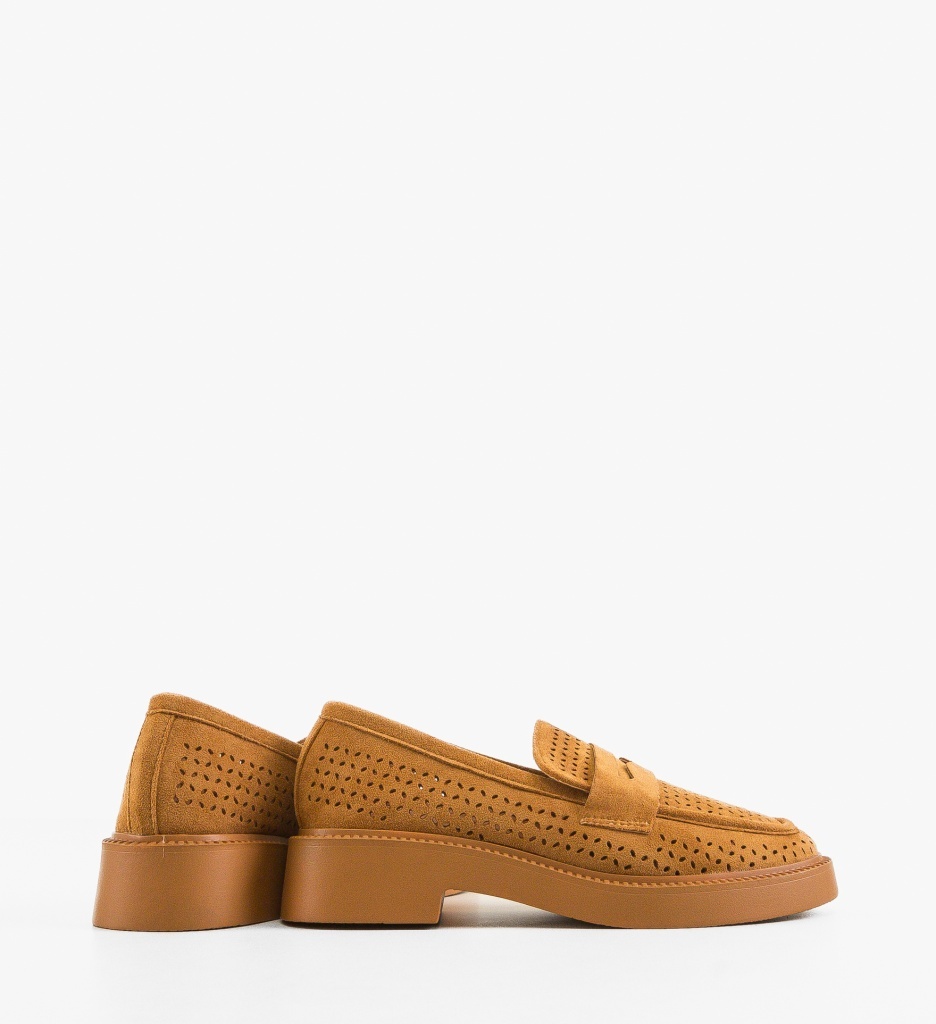 Pantofi Casual Rehid Camel - Confort și Stil - imagine 3