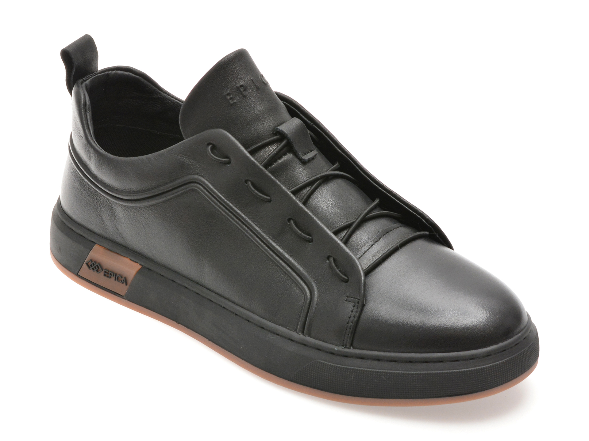 Pantofi Sport Epica Negri Piele Naturală