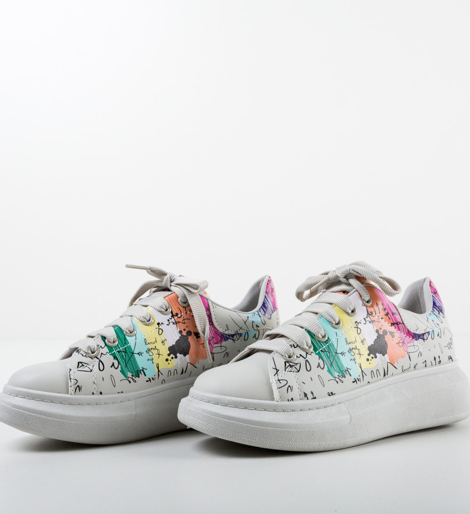 Pantofi Sport Ebona Gri | Confort și Stil - imagine 6