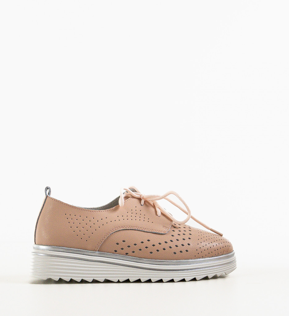 Pantofi Tone Roz 2 | Stil Casual Confortabil - imagine 4