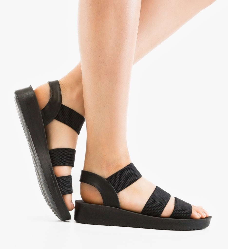 Sandale Dama Roman Negre - Eleganță și Stil - imagine 5