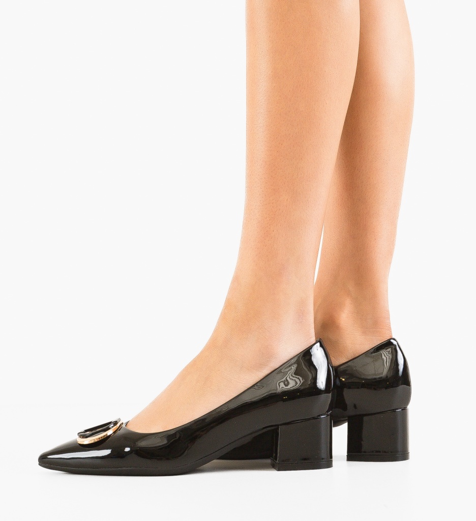 Pantofi Tovia Negri - Eleganță și Stil - imagine 2
