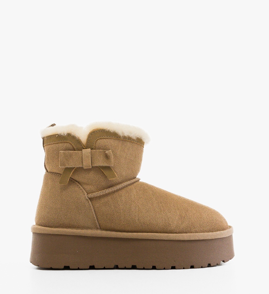 Cizme Ug Depurtat Fondy Bej | Confort Termic - imagine 6