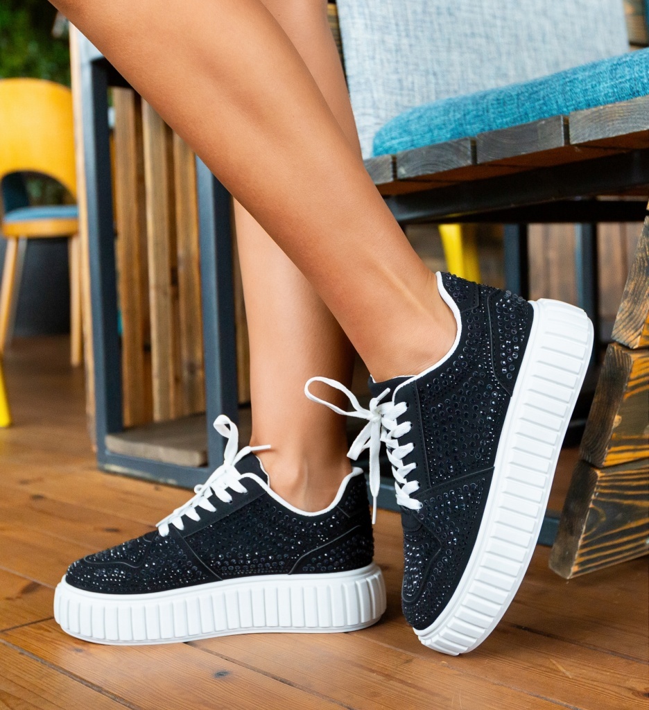 Sneakers Dama Nirat Negri - Stil și Confort