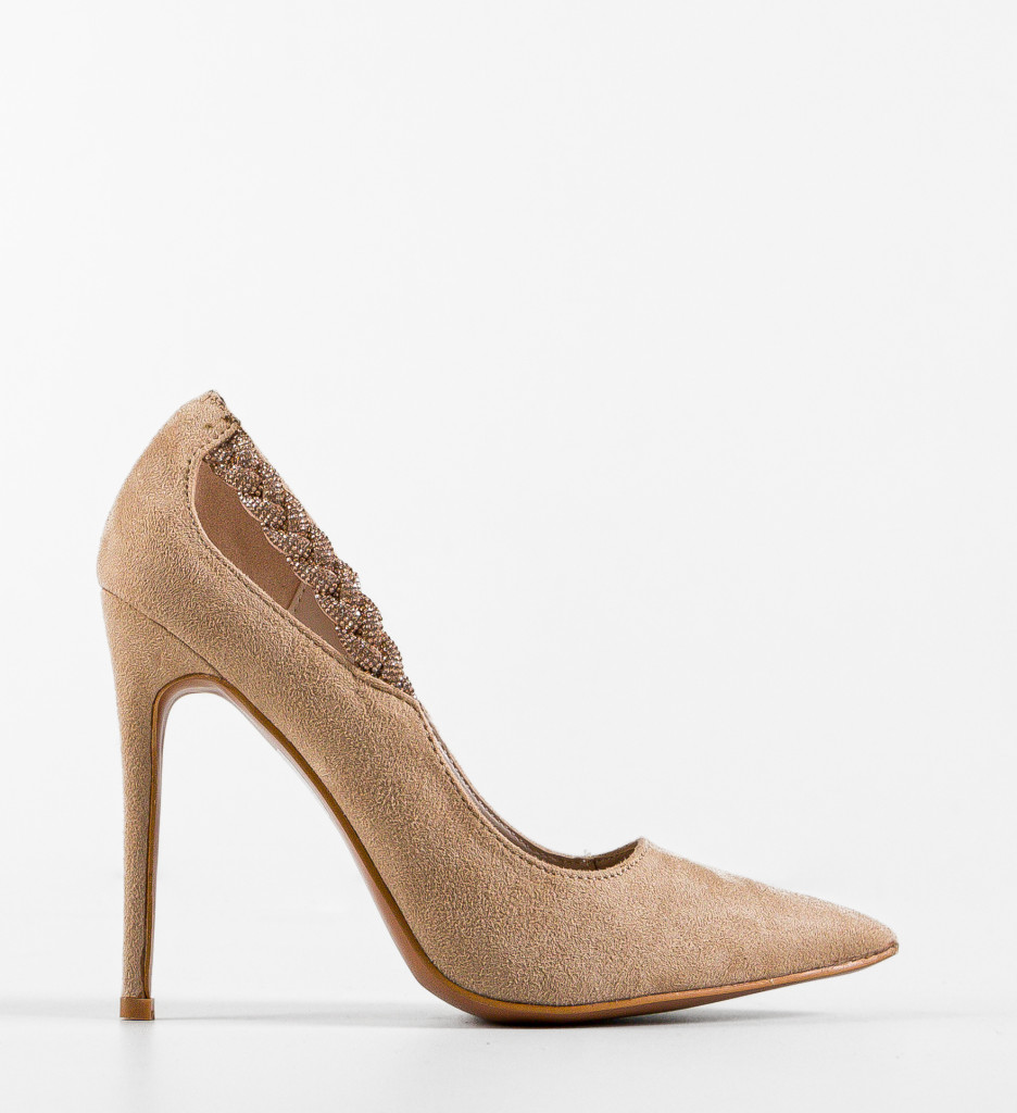 Pantofi Dama Peeta Bej | Eleganță Modernă - imagine 5