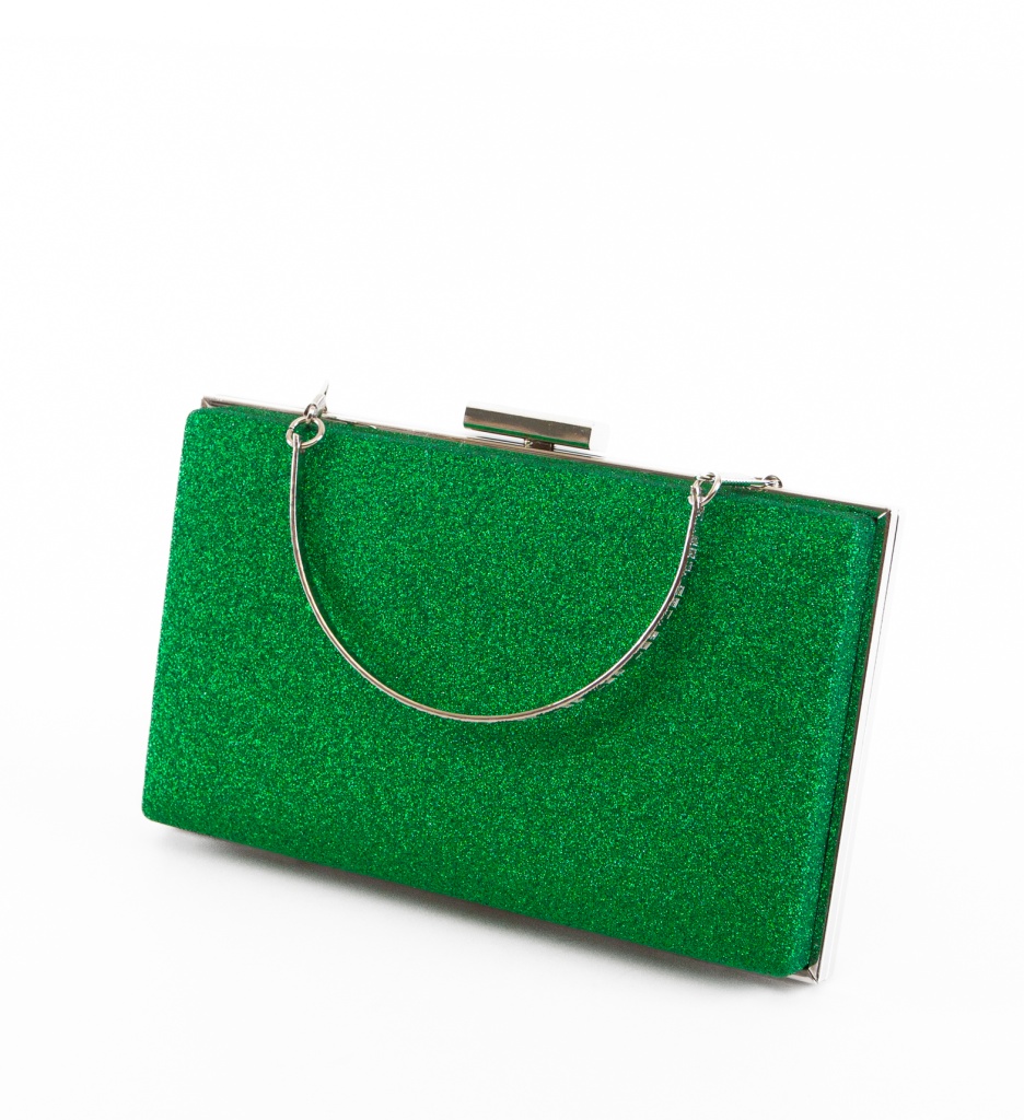 Geanta Plic Verde - Eleganță și Stil Modern - imagine 6