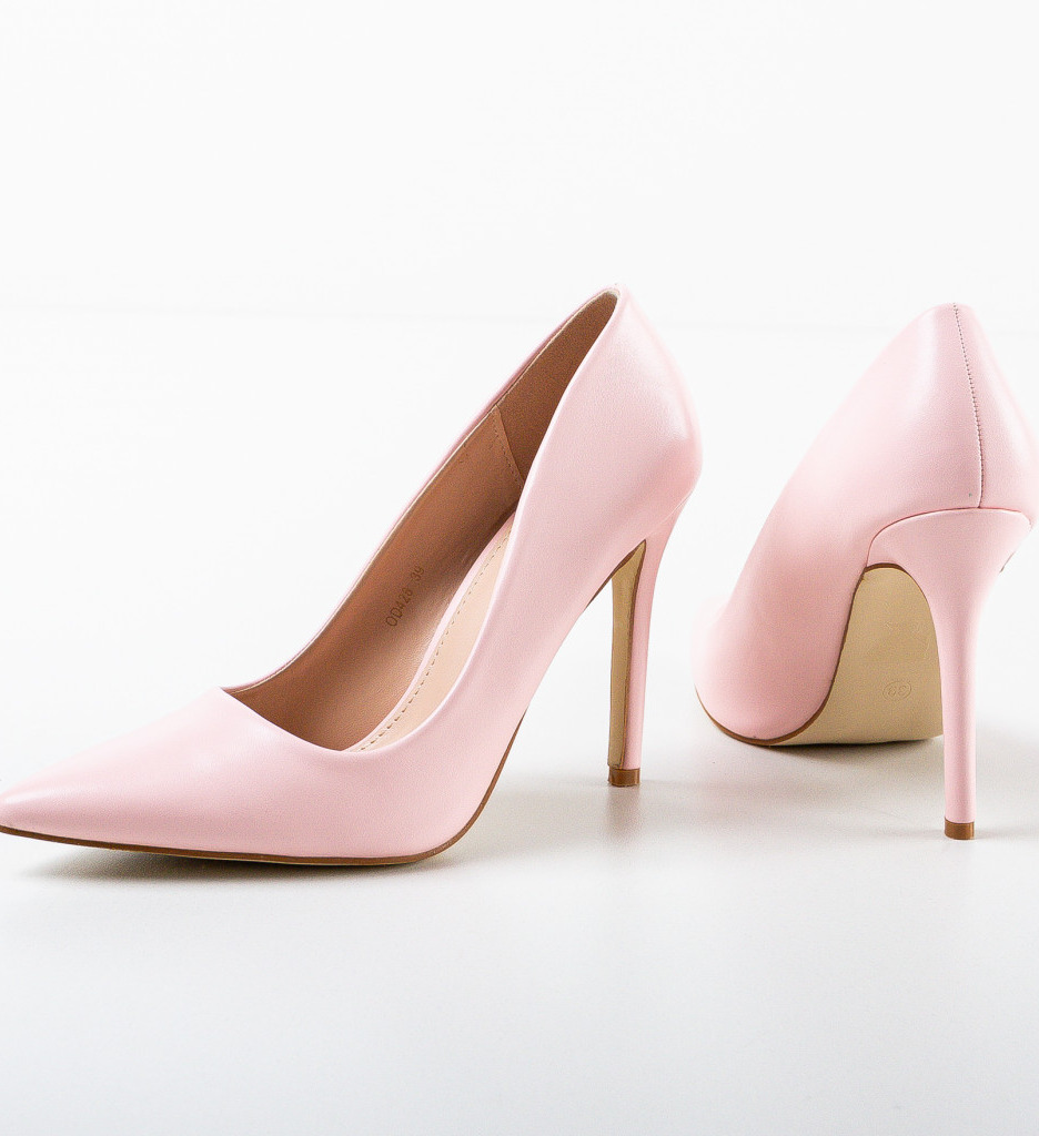 Pantofi dama Chance Roz eleganți - imagine 6