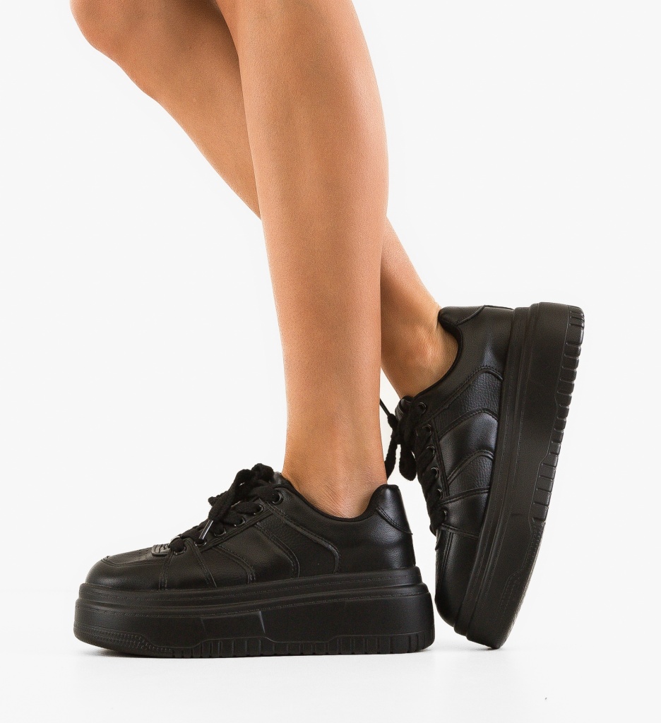 Sneakers Kyonos Negri | Confort și Stil - imagine 2