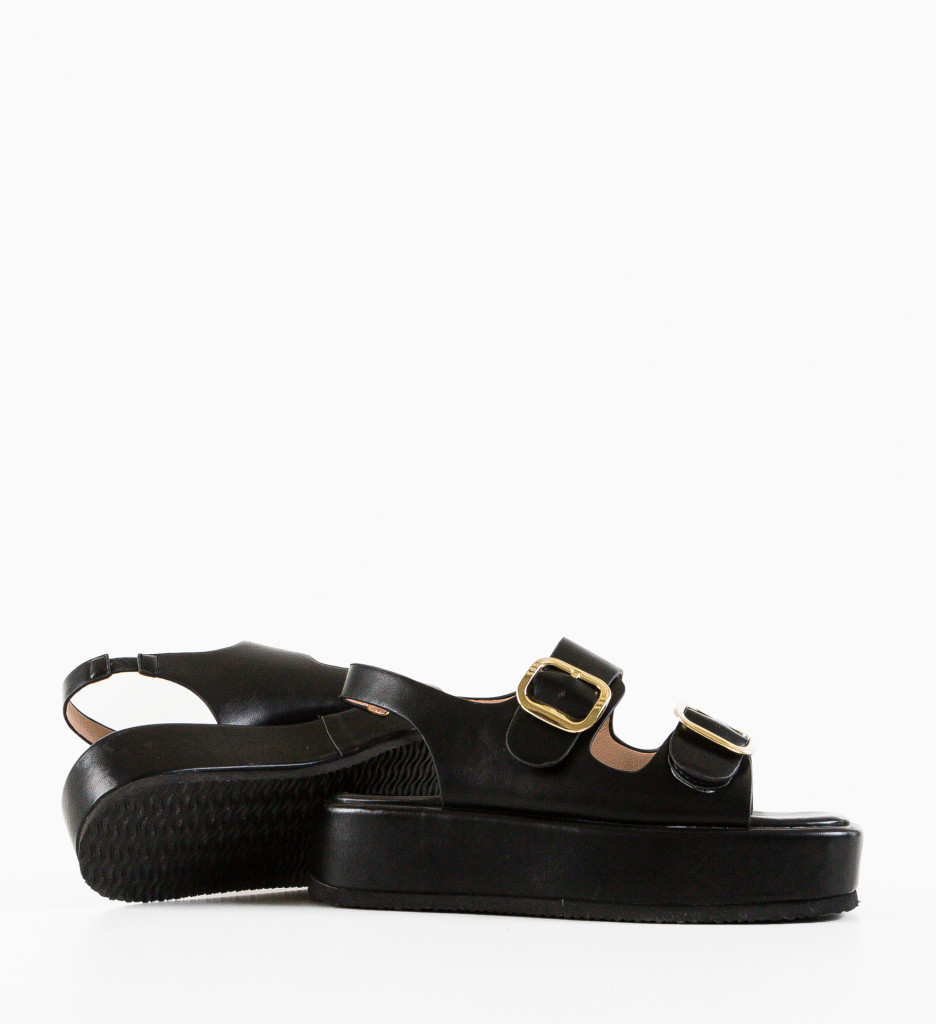 Sandale Dama Willow Negre - Eleganță și Confort - imagine 5