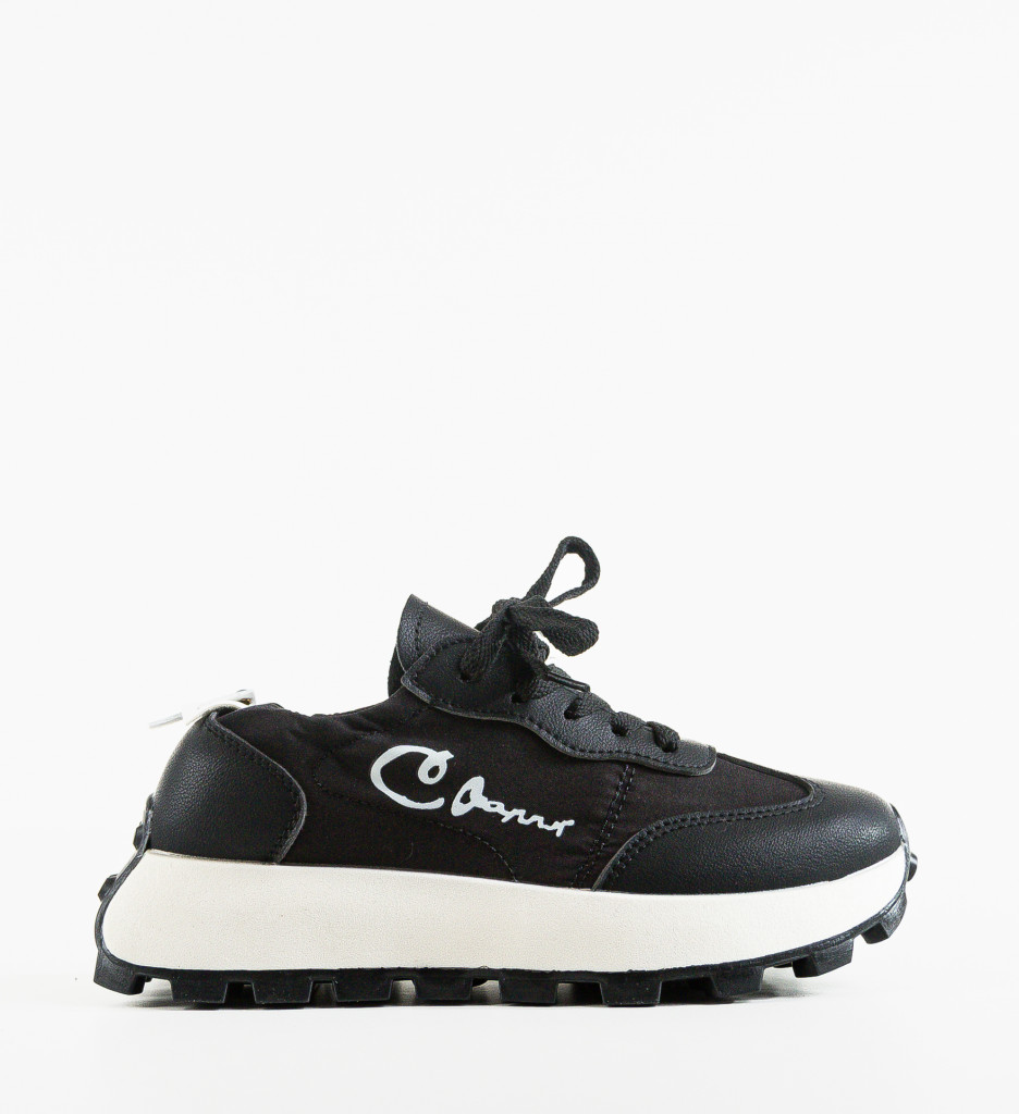 Sneakers Dama Galant Negri | Confort și Stil - imagine 10