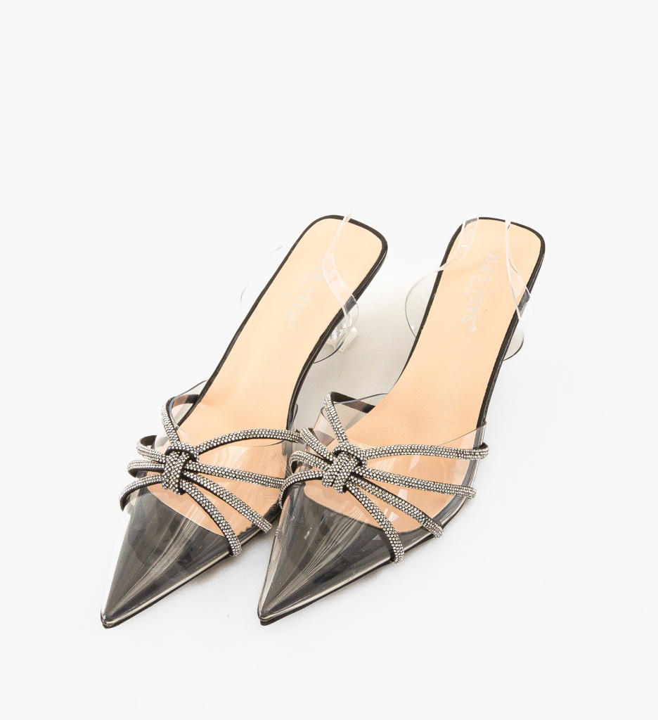Pantofi Dama Peryz Negri - Eleganță și Stil - imagine 3