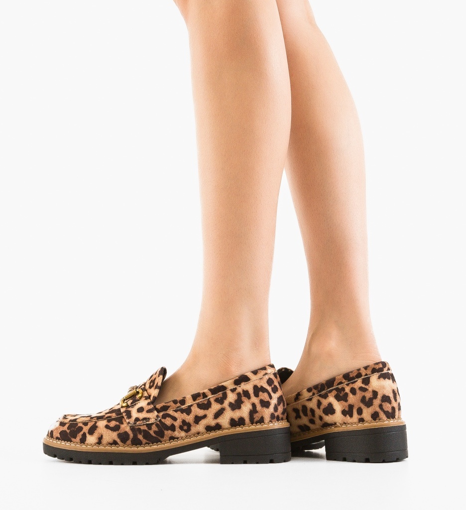 Pantofi Animal Print Londrey - Design Unic - imagine 2