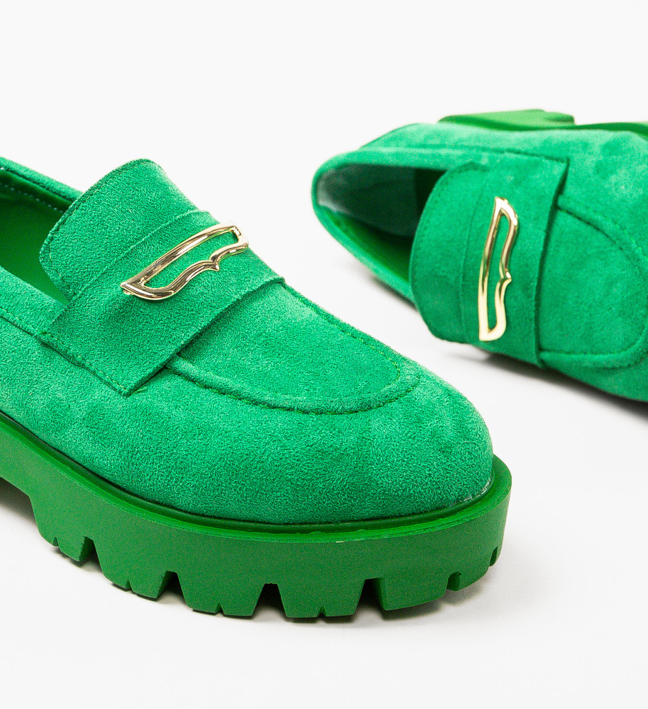 Pantofi Casual Verzi Beikrols - Stil și Confort - imagine 5