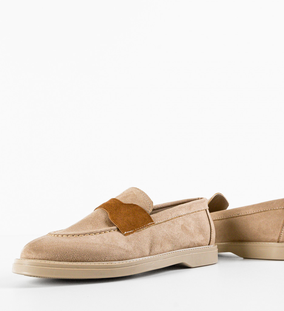 Pantofi Casual Andrey Bej - Confort și Stil - imagine 6