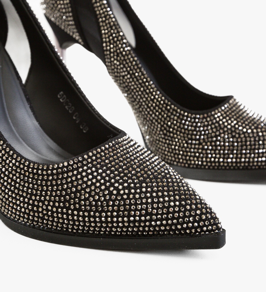 Pantofi Dama Bomb Negri Eleganți și Confortabili - imagine 5