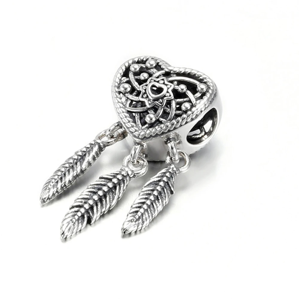 Charm Argint Amanda Inima Si Pene | Design Elegant - imagine 4