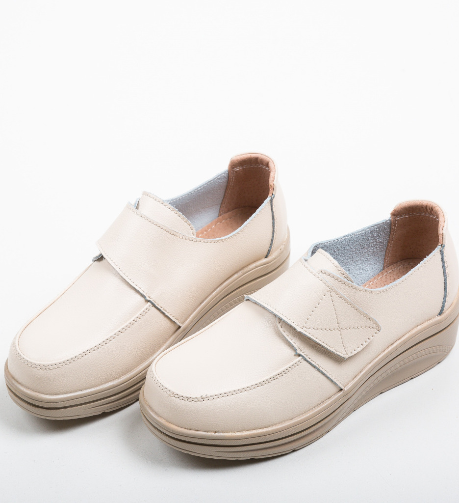 Pantofi Sport Hausberg Bej - Confort & Stil - imagine 4