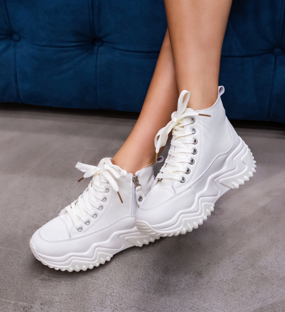Sneakers Dama Yevro Bej – Confort și Stil - imagine 3