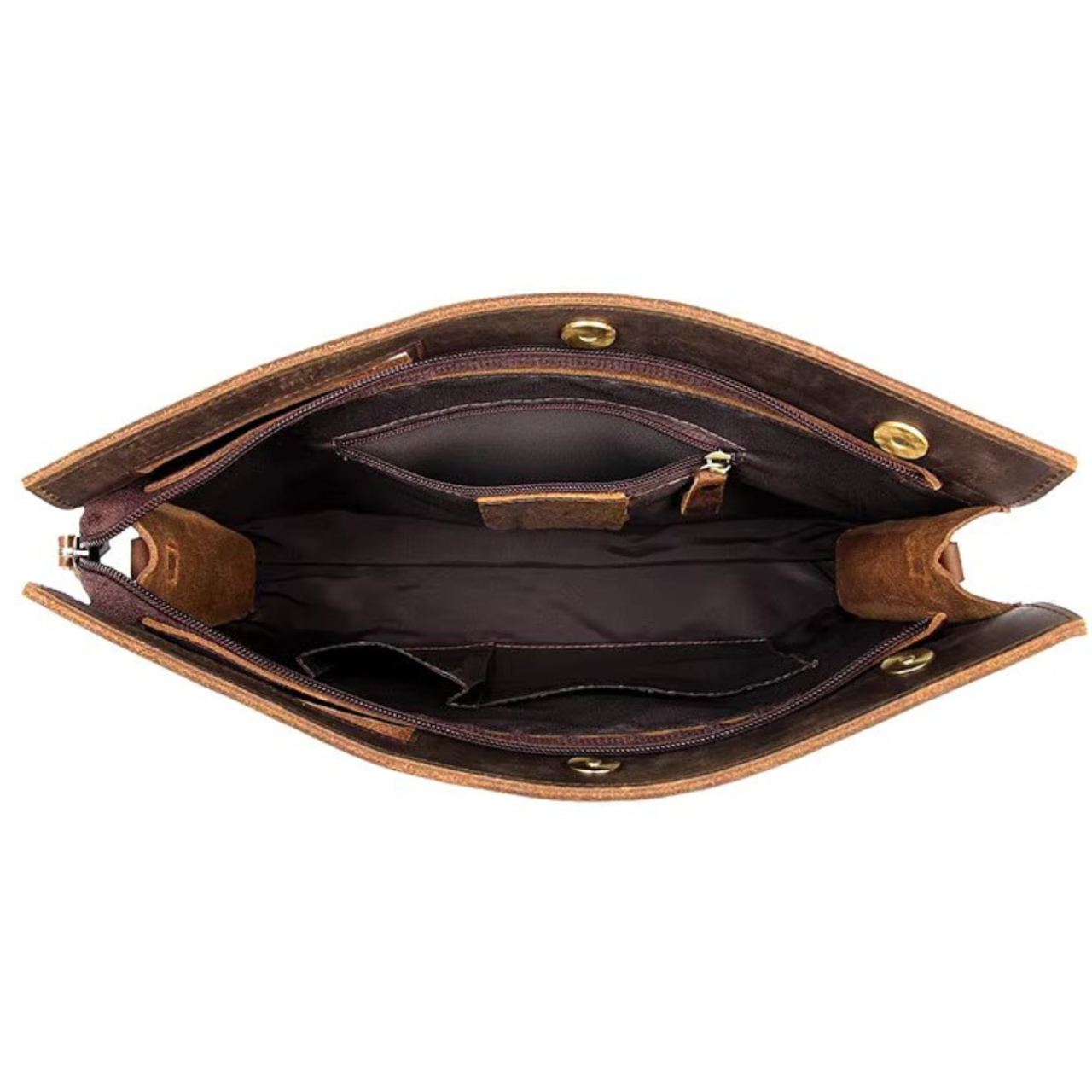 Servieta unisex Delis GT3105 piele naturala - imagine 3