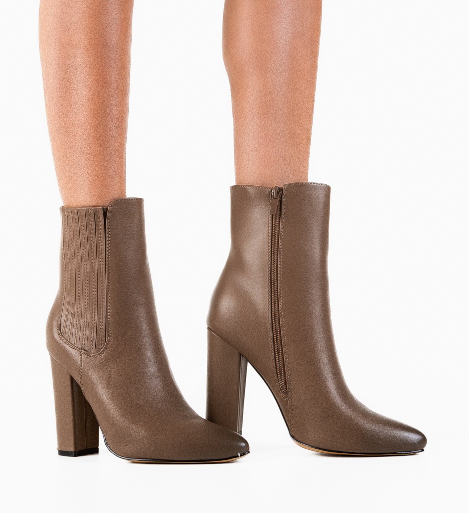 Botine Dama Reenbe Khaki - Confort și Stil
