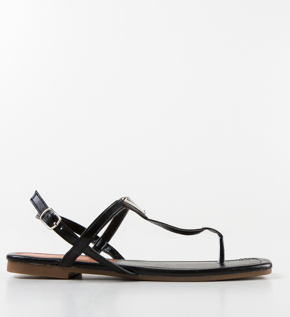 Sandale Dama Brennan Negre | Eleganță și Confort - imagine 4