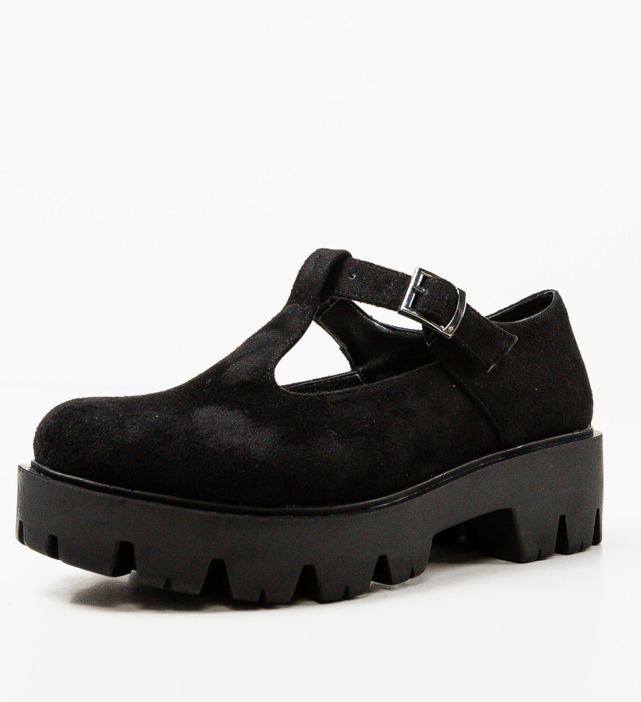 Pantofi Casual Lybon Negri - Confort și Stil - imagine 7