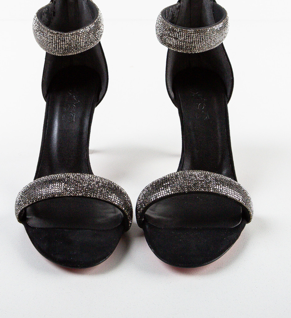 Sandale Gogos Negre | Eleganță cu Toc - imagine 6