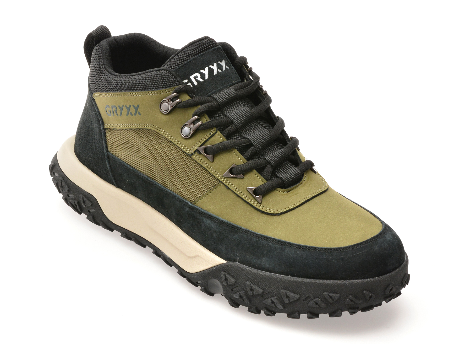 Ghete Gryxx Verde Piele - Stil și Confort