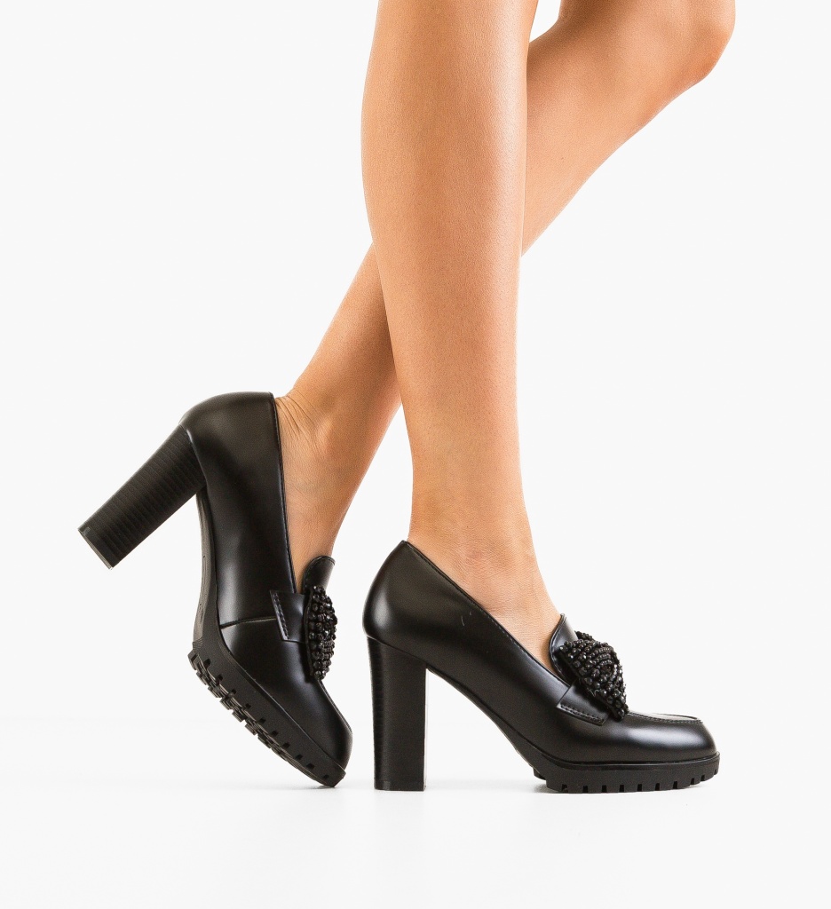 Pantofi Ashleigh Negri cu Toc Eleganți - imagine 2