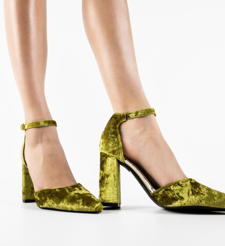 Pantofi Dama Ioan Verzi cu Toc Elegant - imagine 2