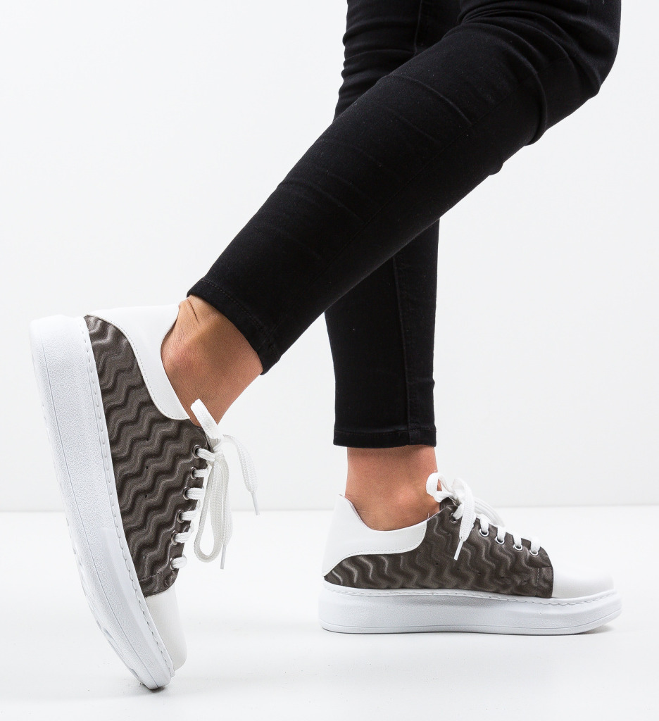 Pantofi Sport Psycho Gri | Confort și Stil - imagine 3